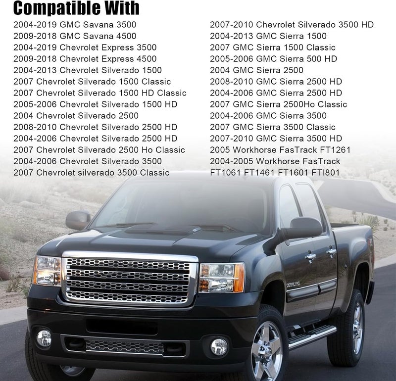 TomGoo Vapor Canister 911-095 Compatible with Chevrolet Silverado 1500 Chevy Express GMC Savana 3500 4500 Sierra 1500 Workhorse W42 W62 2004—2009,Evap Canister,Charcoal Canister OE12569373 15137021 215-608 - Image 2